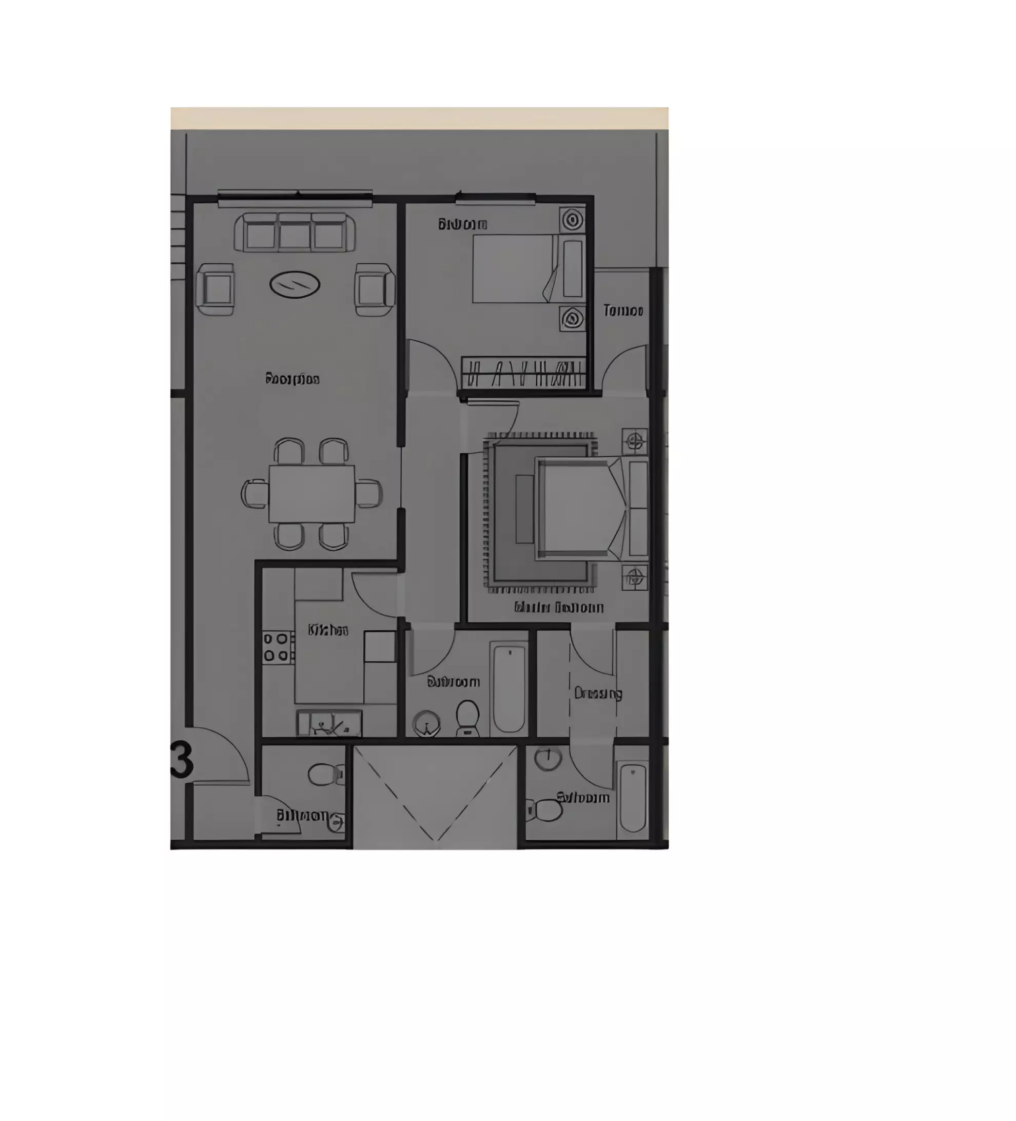 Unit floor plan image