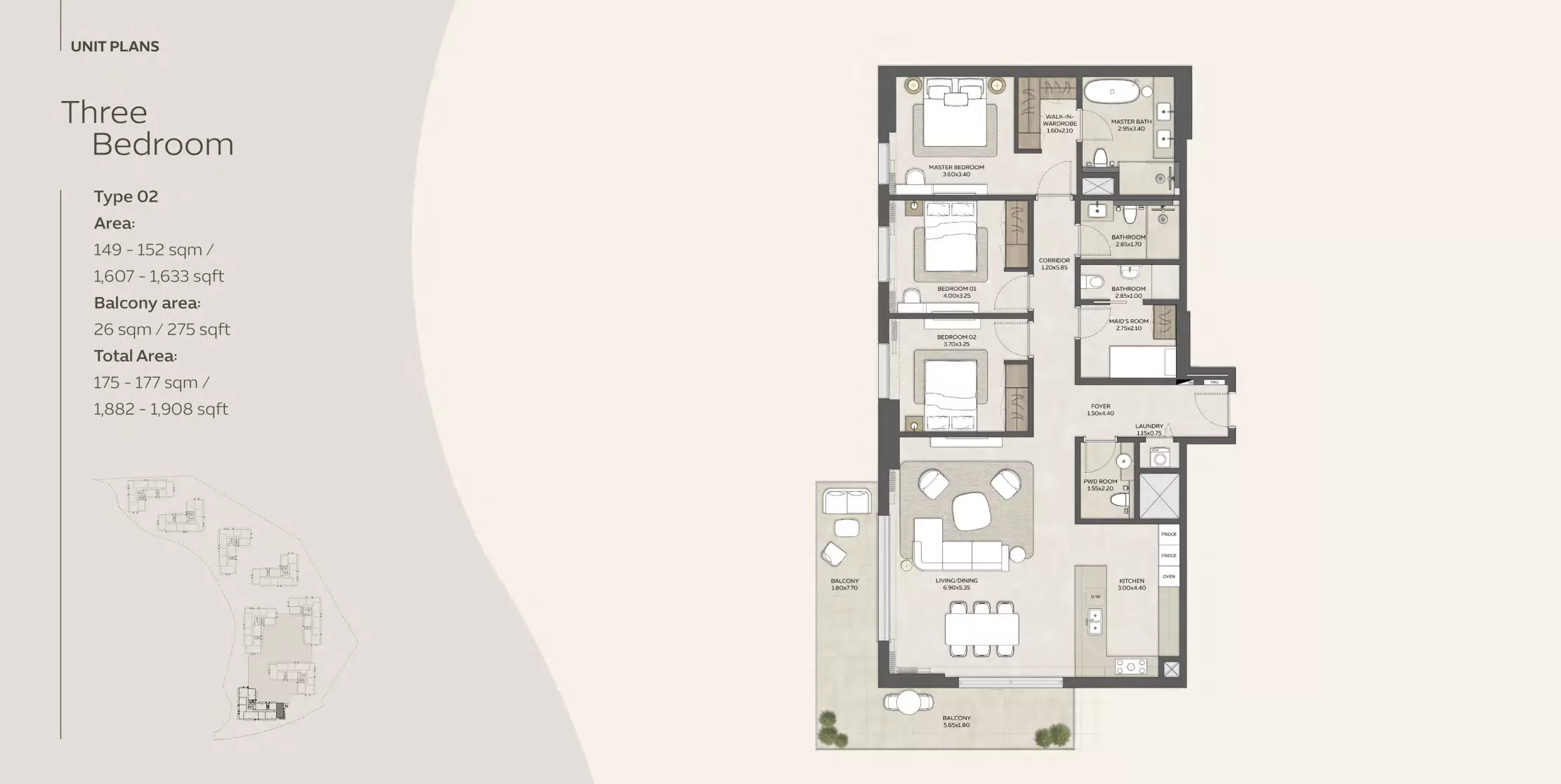 Unit floor plan image