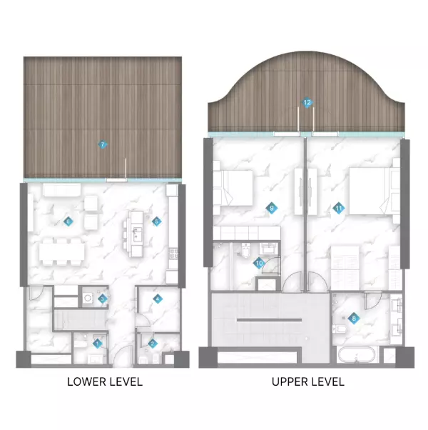 Unit floor plan image