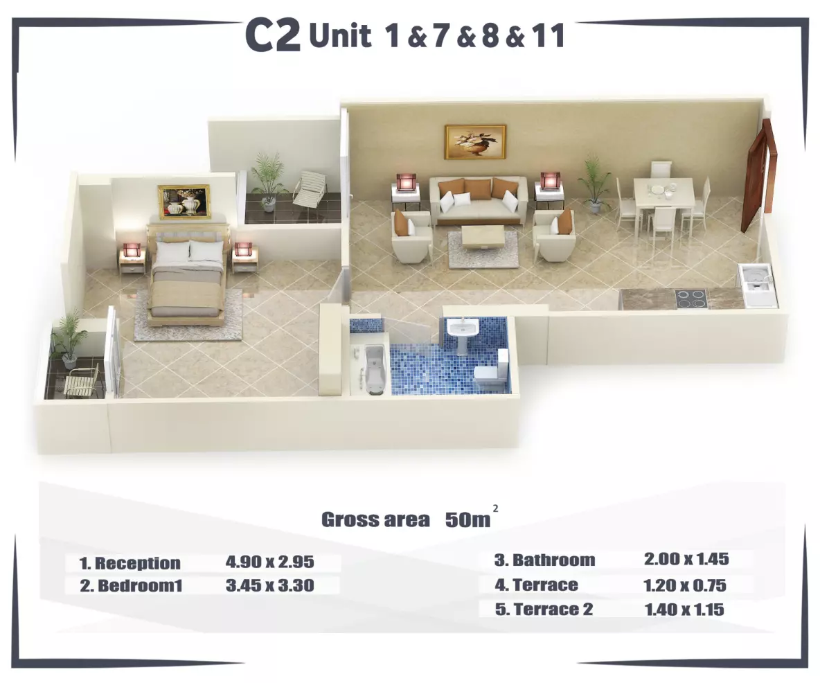 Unit floor plan image