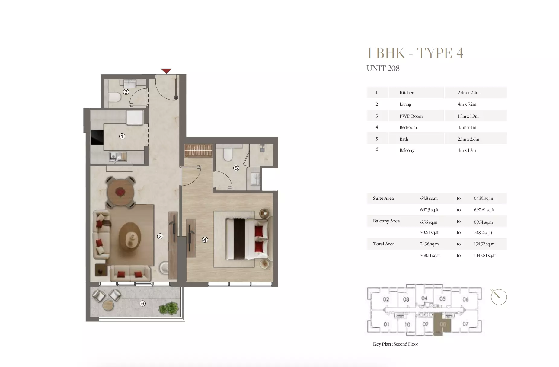 Unit floor plan image