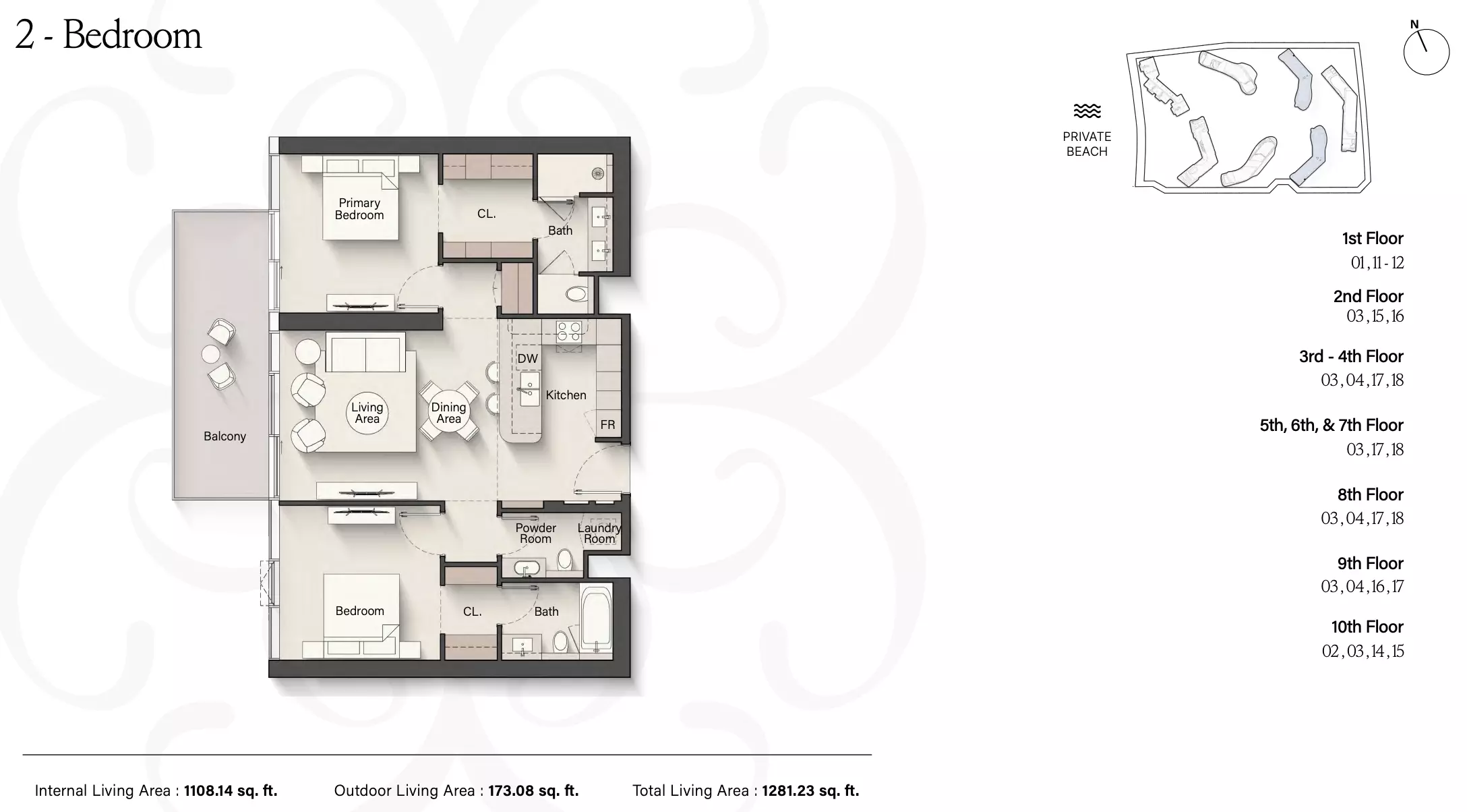 Unit floor plan image