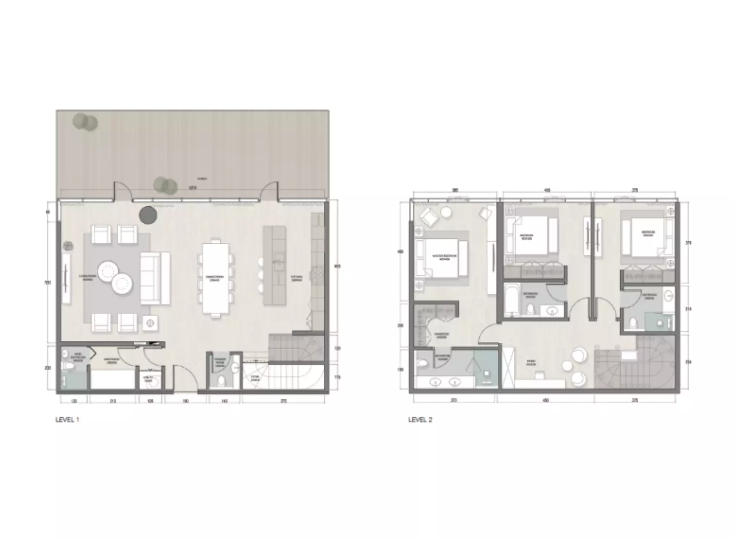 صورة مخطط ارضية الوحدة