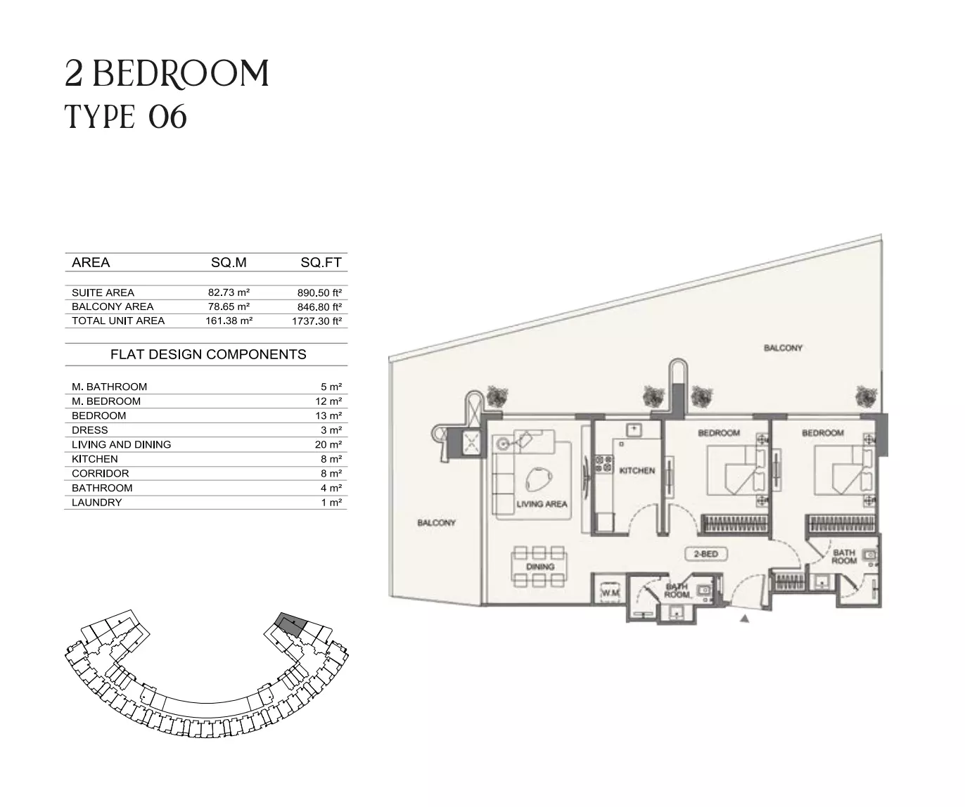 Unit floor plan image