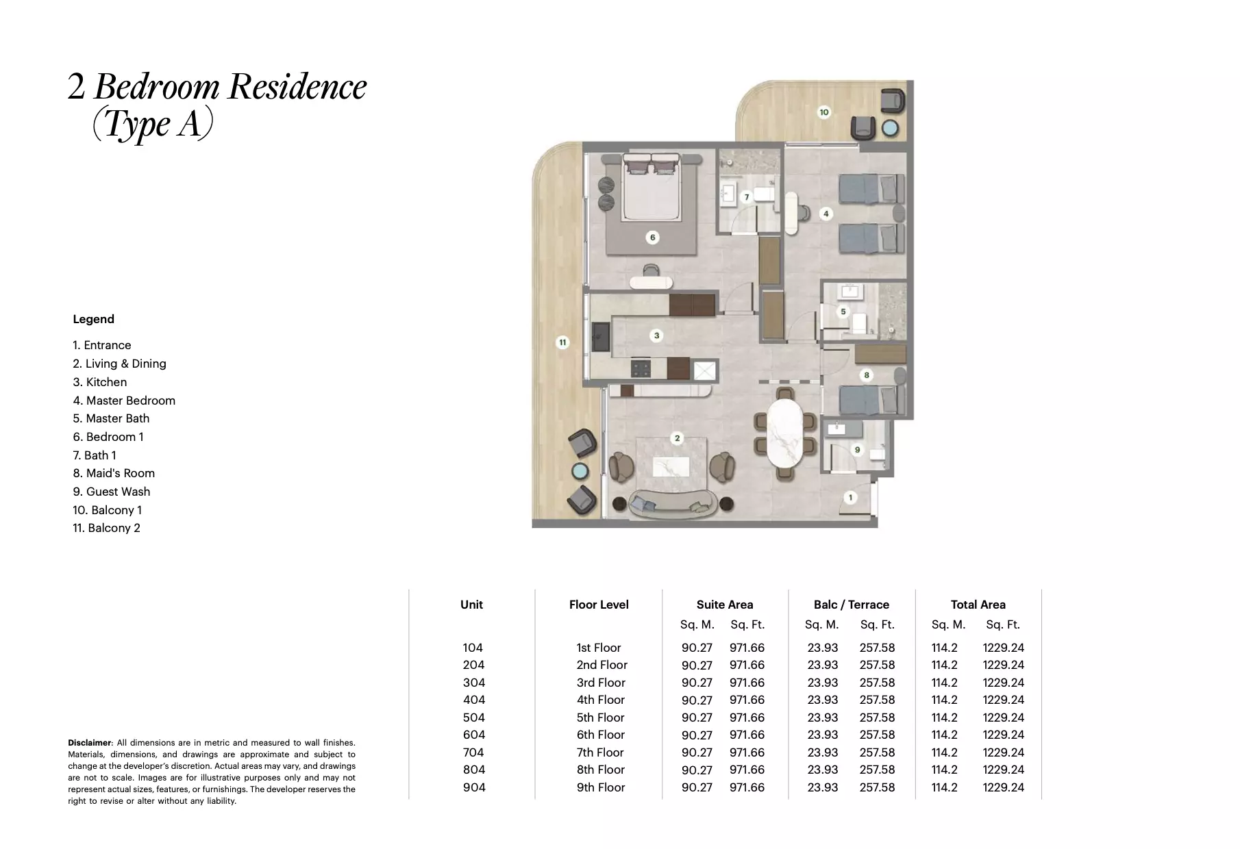 Unit floor plan image