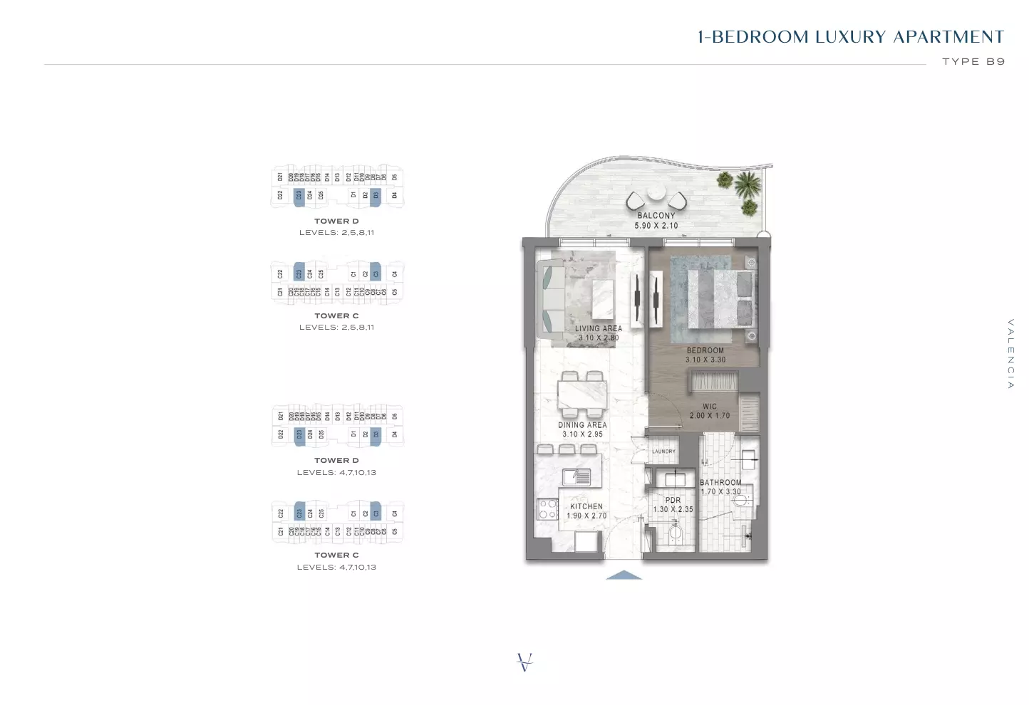 Unit floor plan image