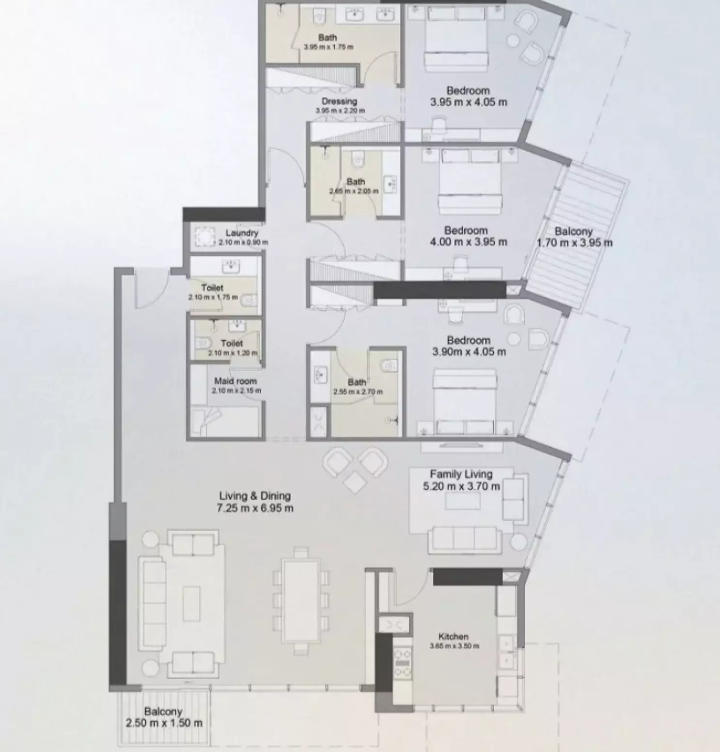 Unit floor plan image