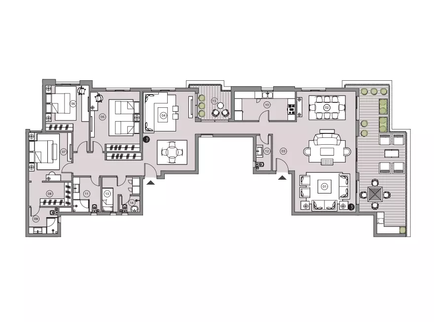 Unit floor plan image