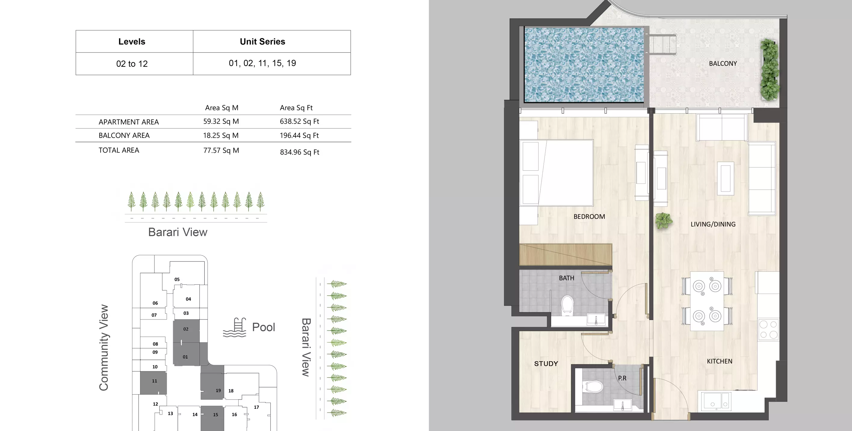 Unit floor plan image