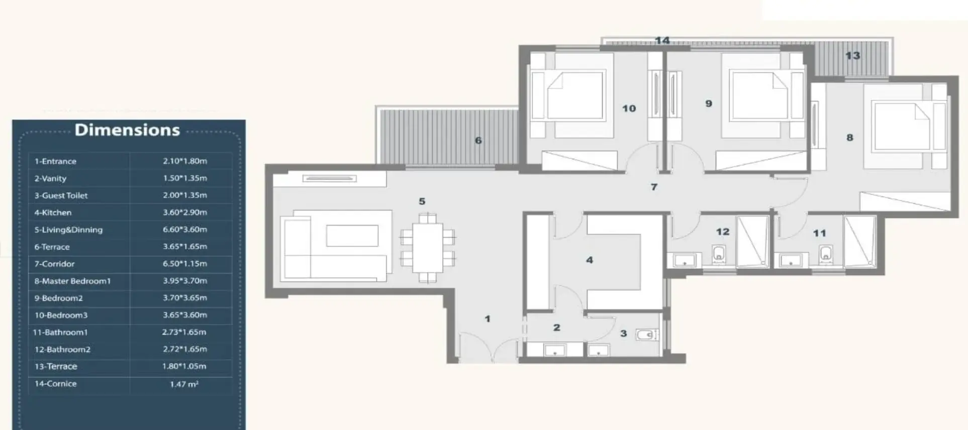 Unit floor plan image