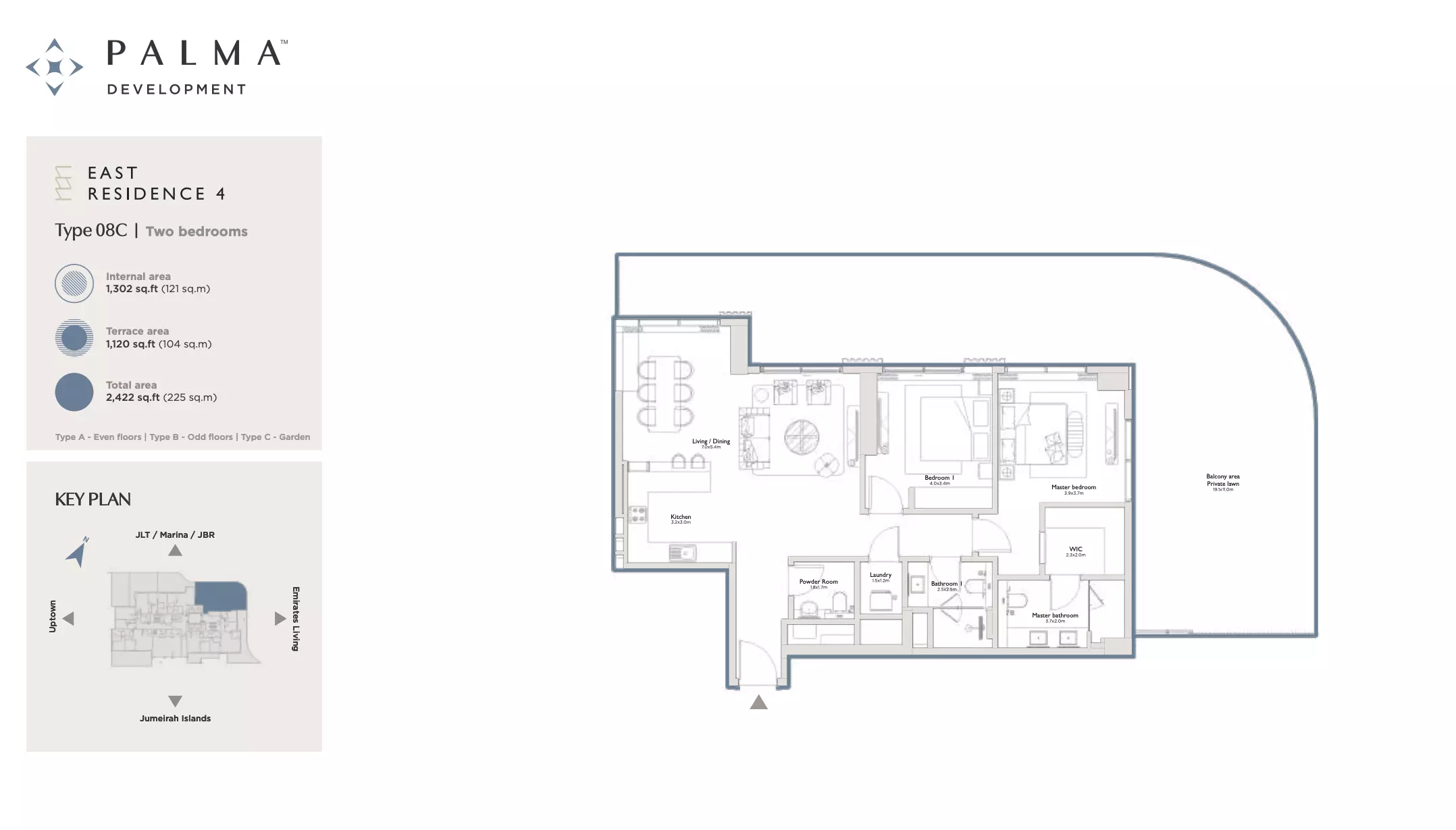 Unit floor plan image