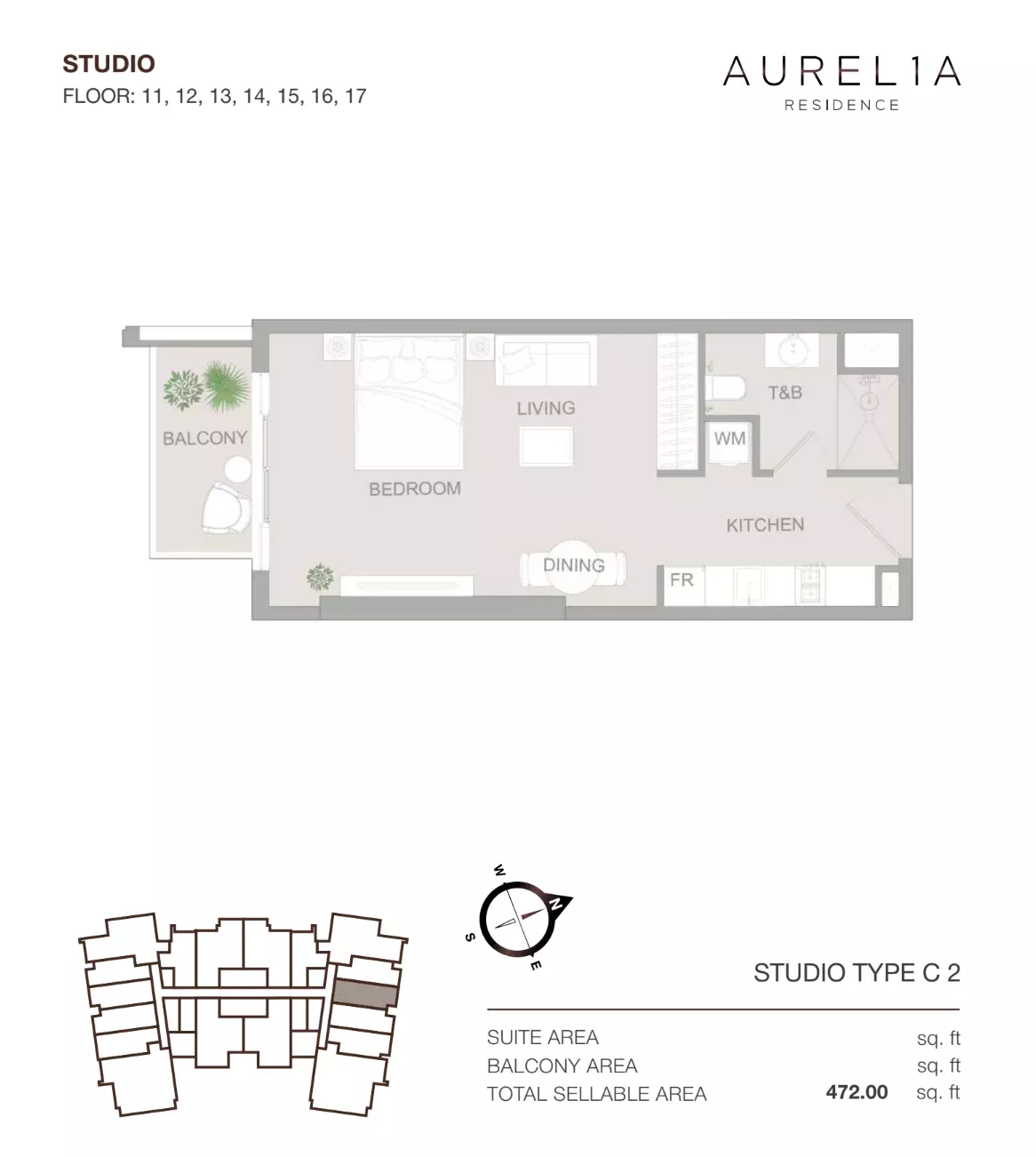 Unit floor plan image