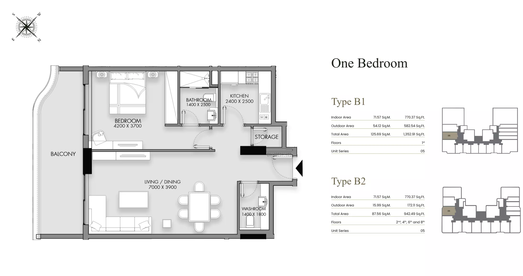 Unit floor plan image
