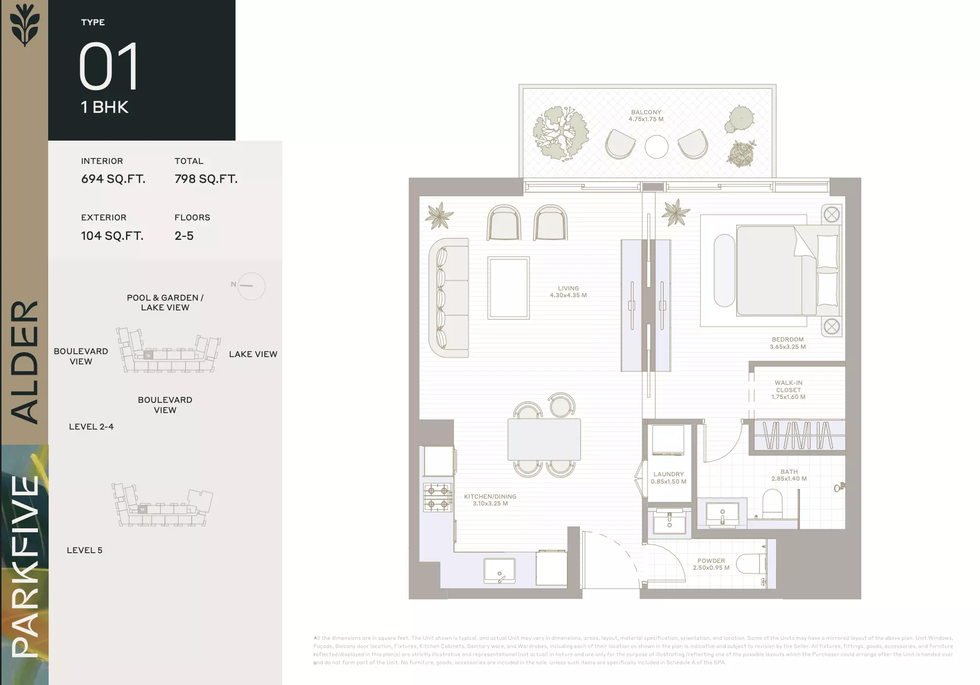 Unit floor plan image