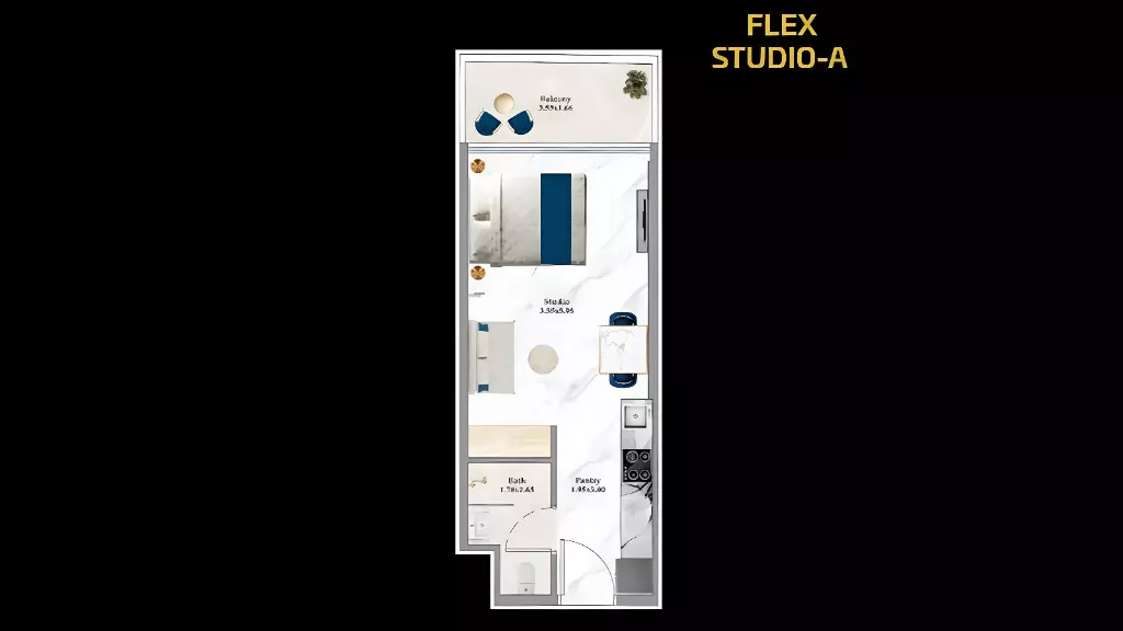Unit floor plan image