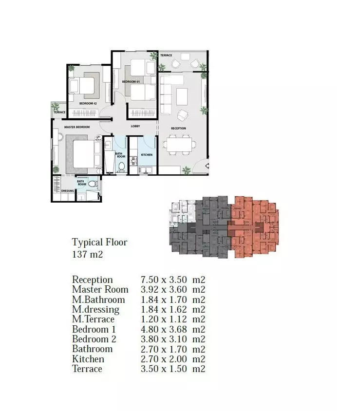 Unit floor plan image