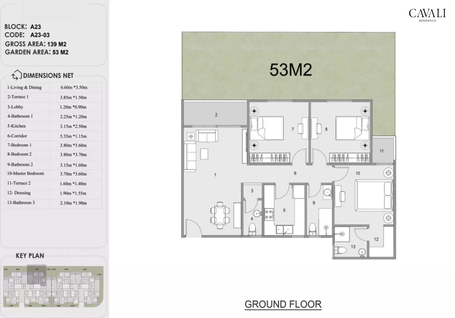 Unit floor plan image