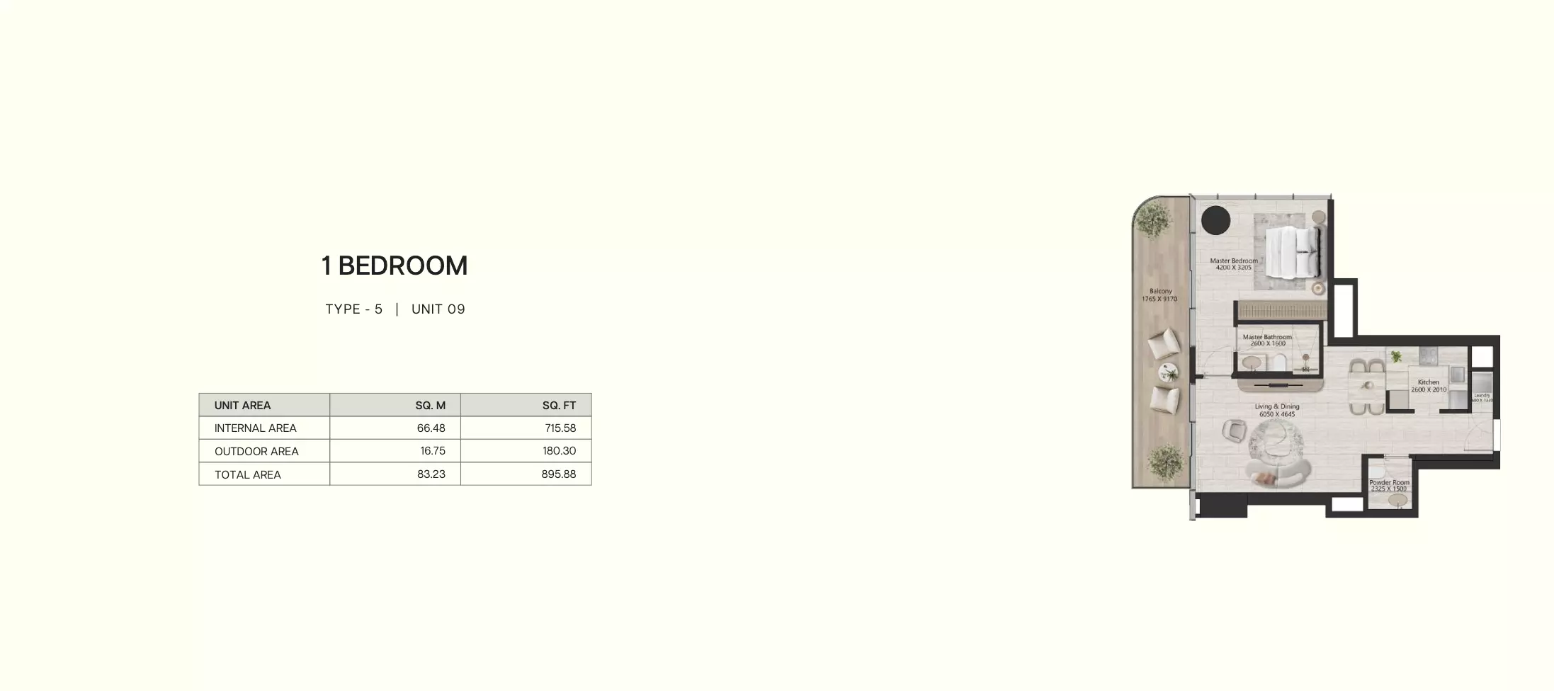 صورة مخطط ارضية الوحدة