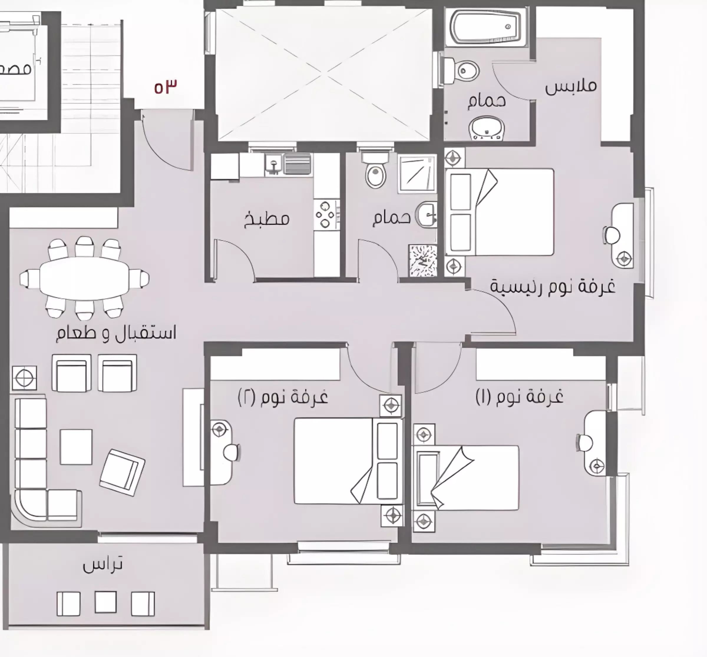Unit floor plan image