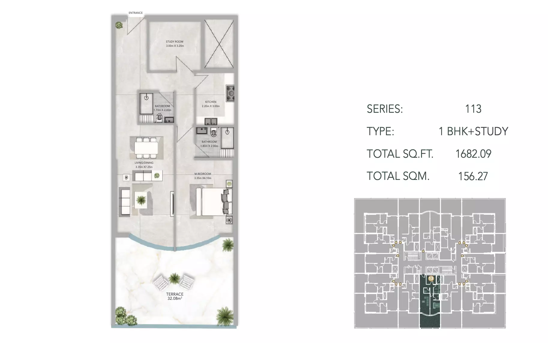 Unit floor plan image