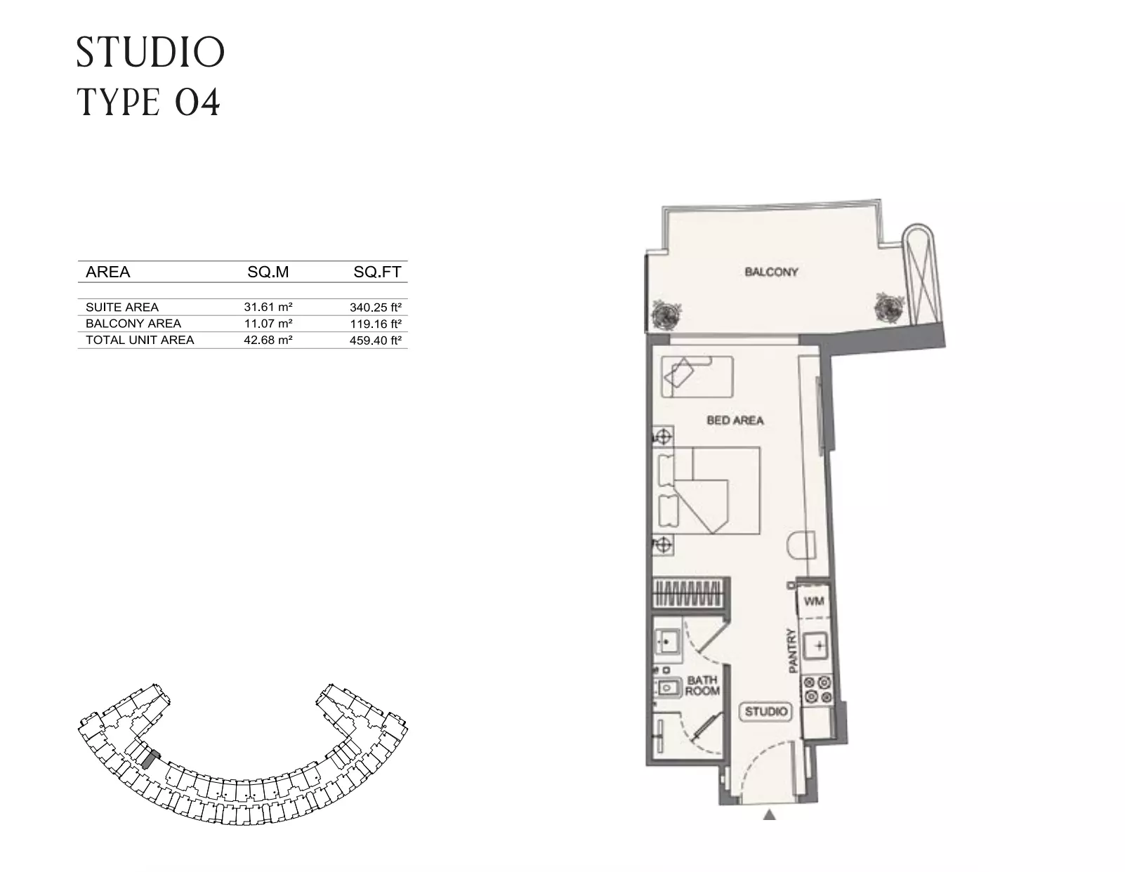 Unit floor plan image