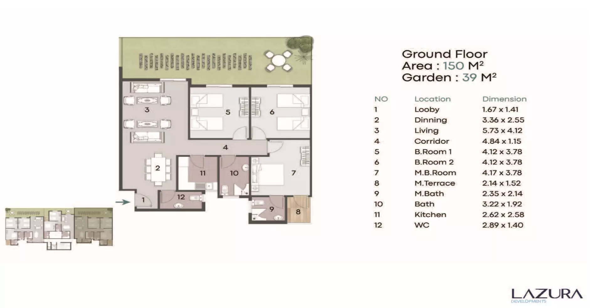 Unit floor plan image