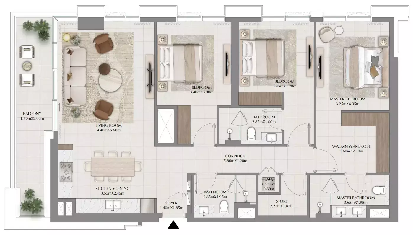 Unit floor plan image
