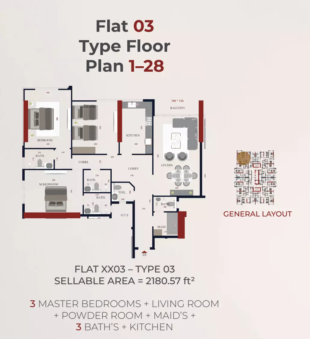 Unit floor plan image