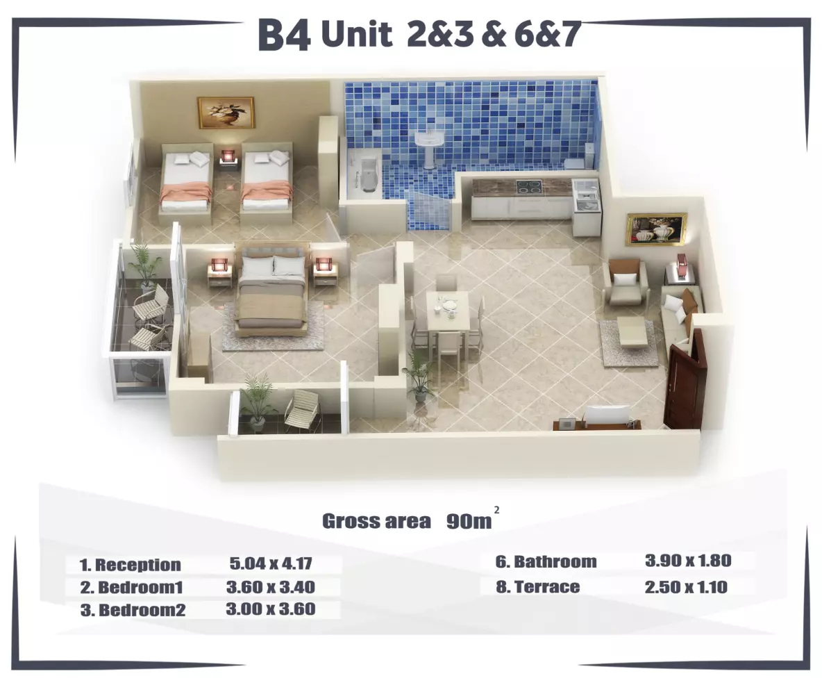 Unit floor plan image