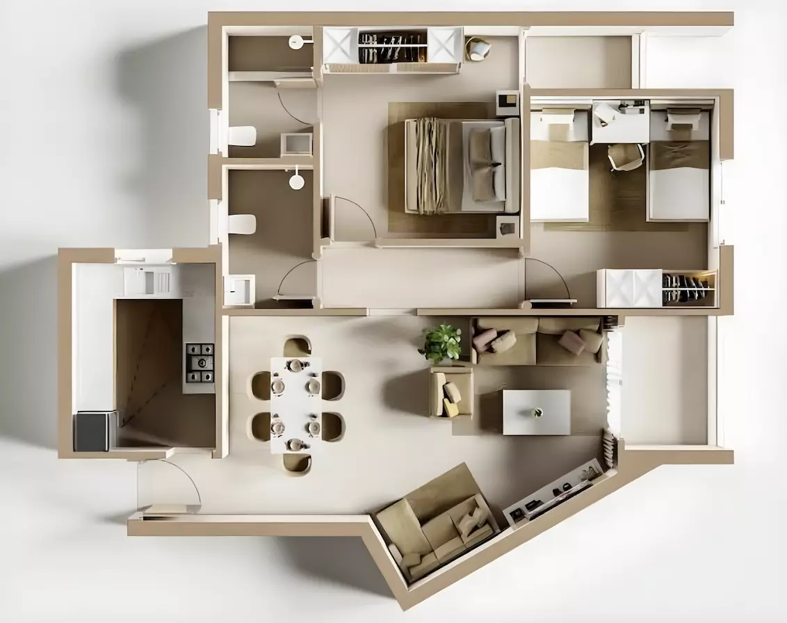 Unit floor plan image