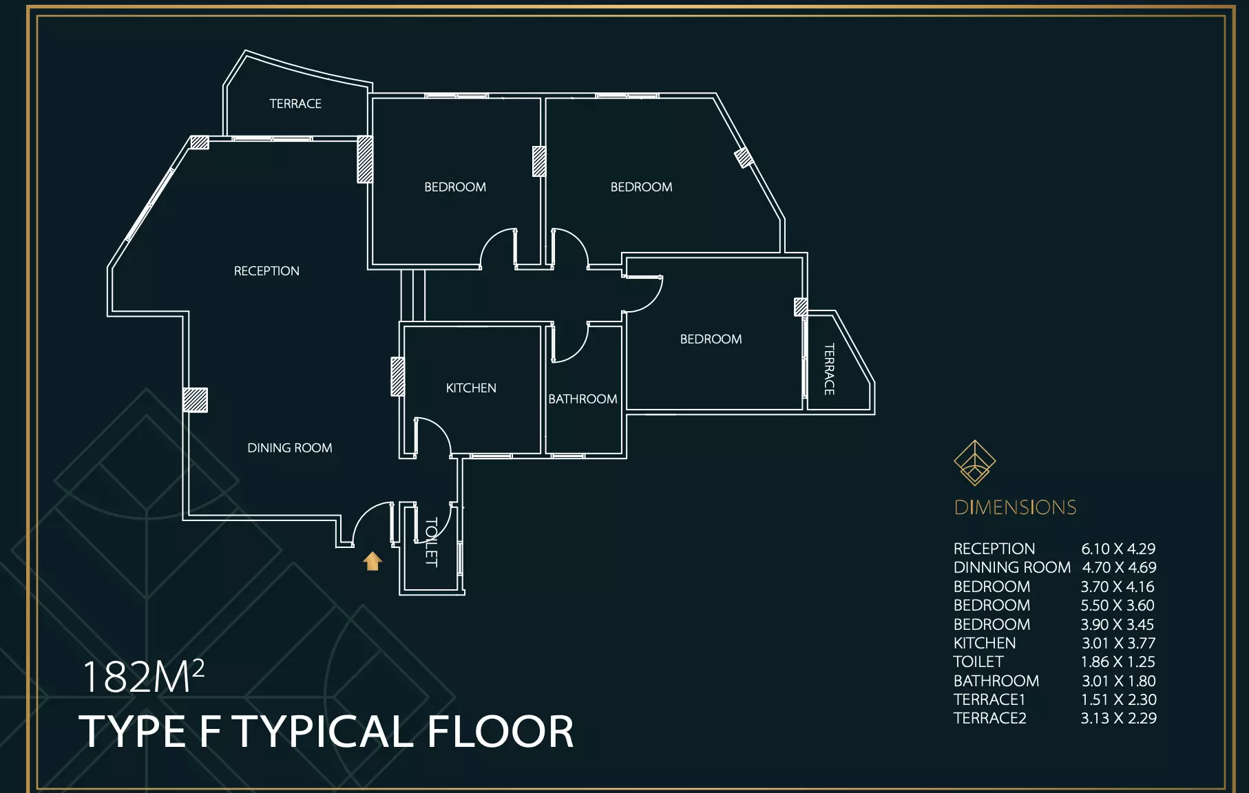 Unit floor plan image