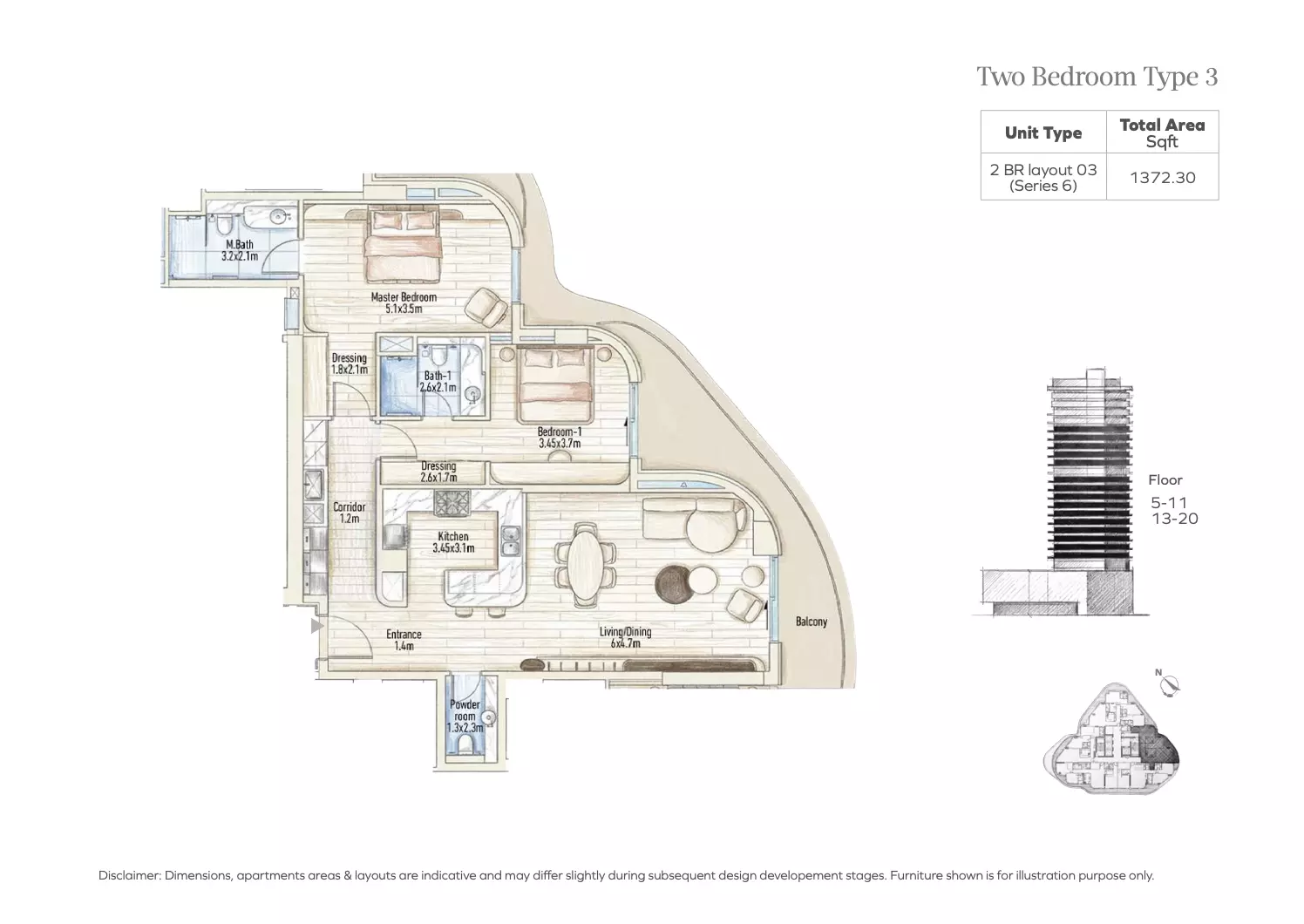 Unit floor plan image