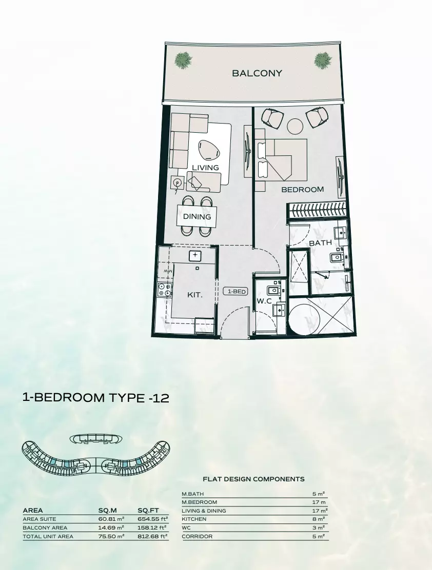 Unit floor plan image