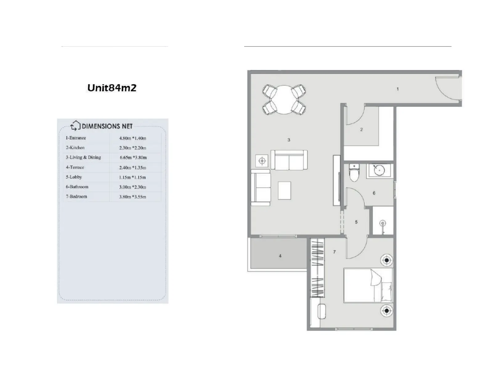 Unit floor plan image