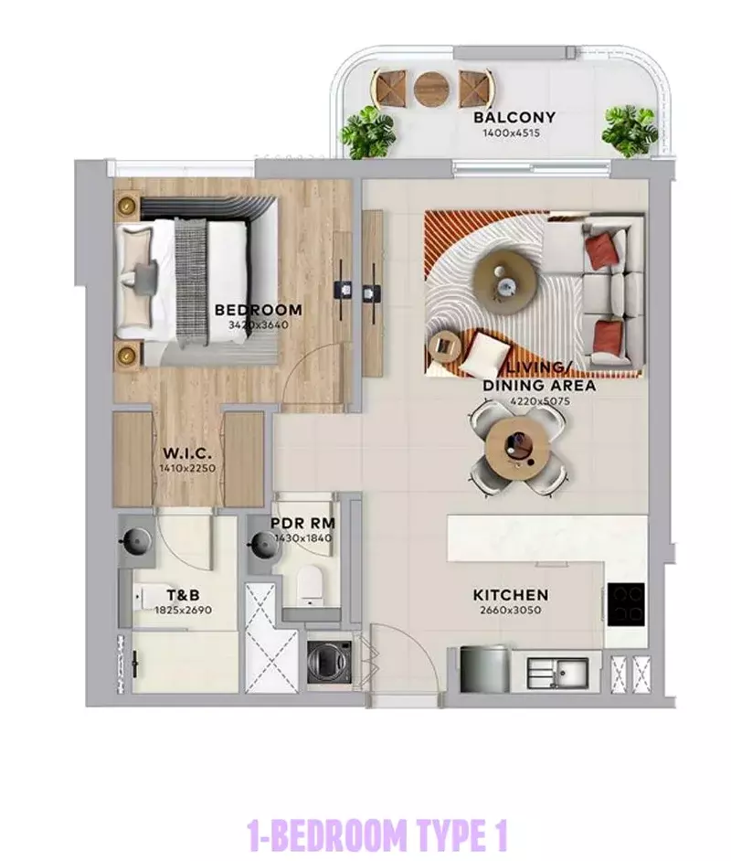 Unit floor plan image