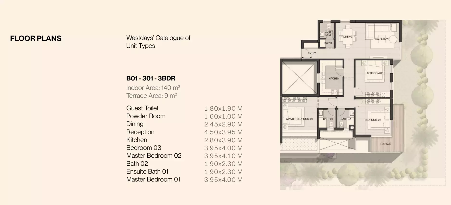 Unit floor plan image