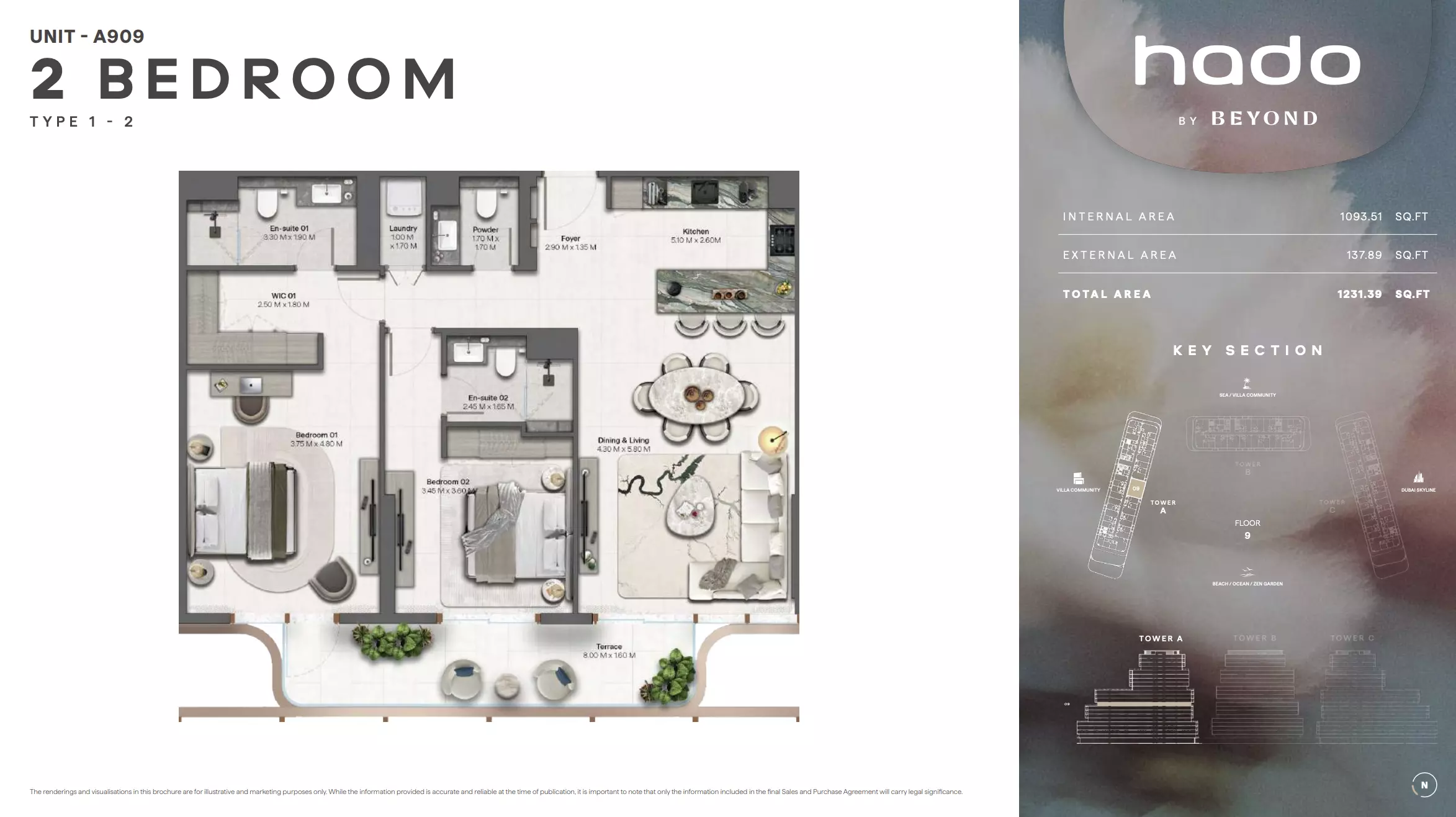 Unit floor plan image