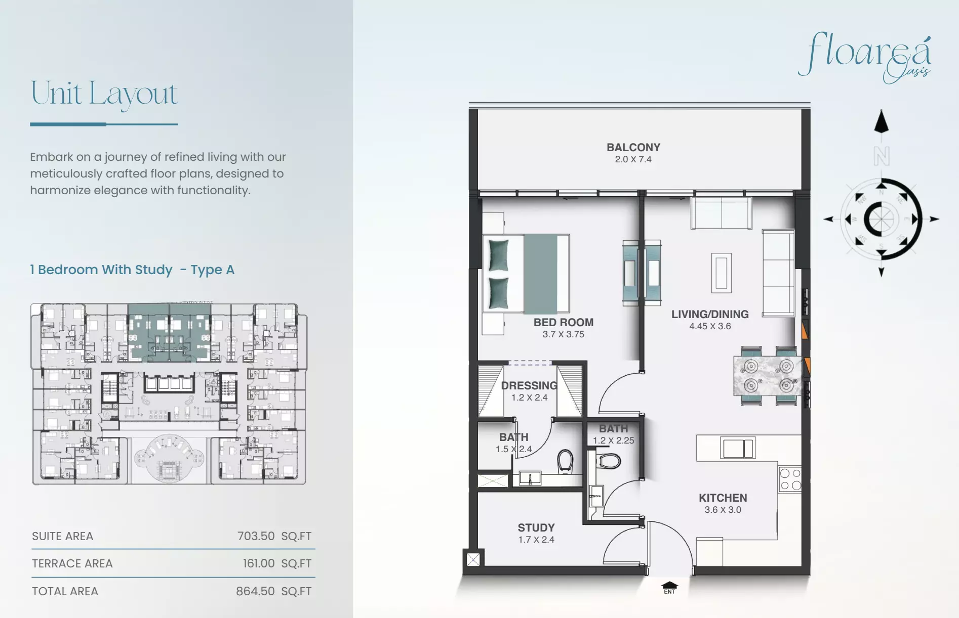 Unit floor plan image