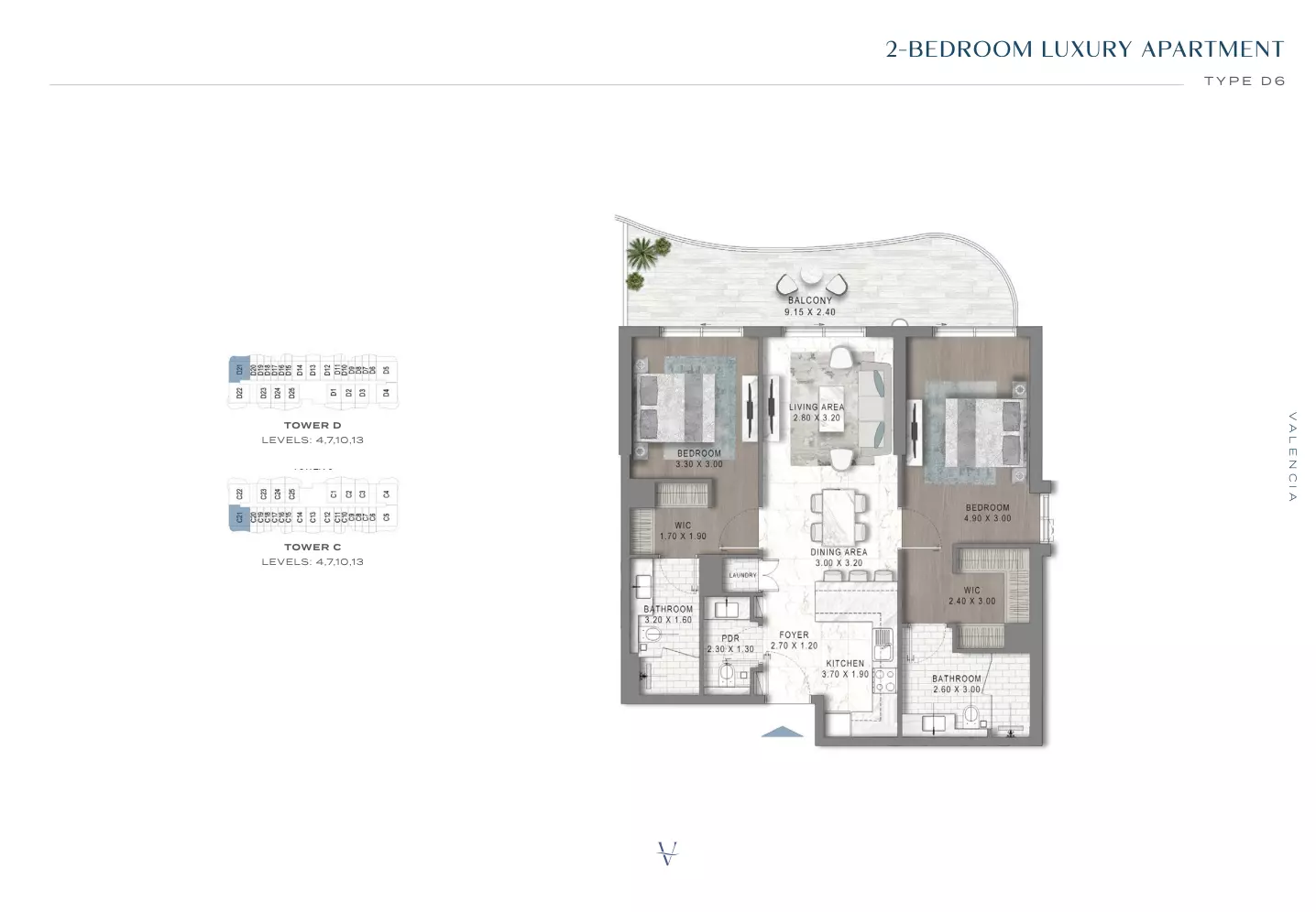 Unit floor plan image