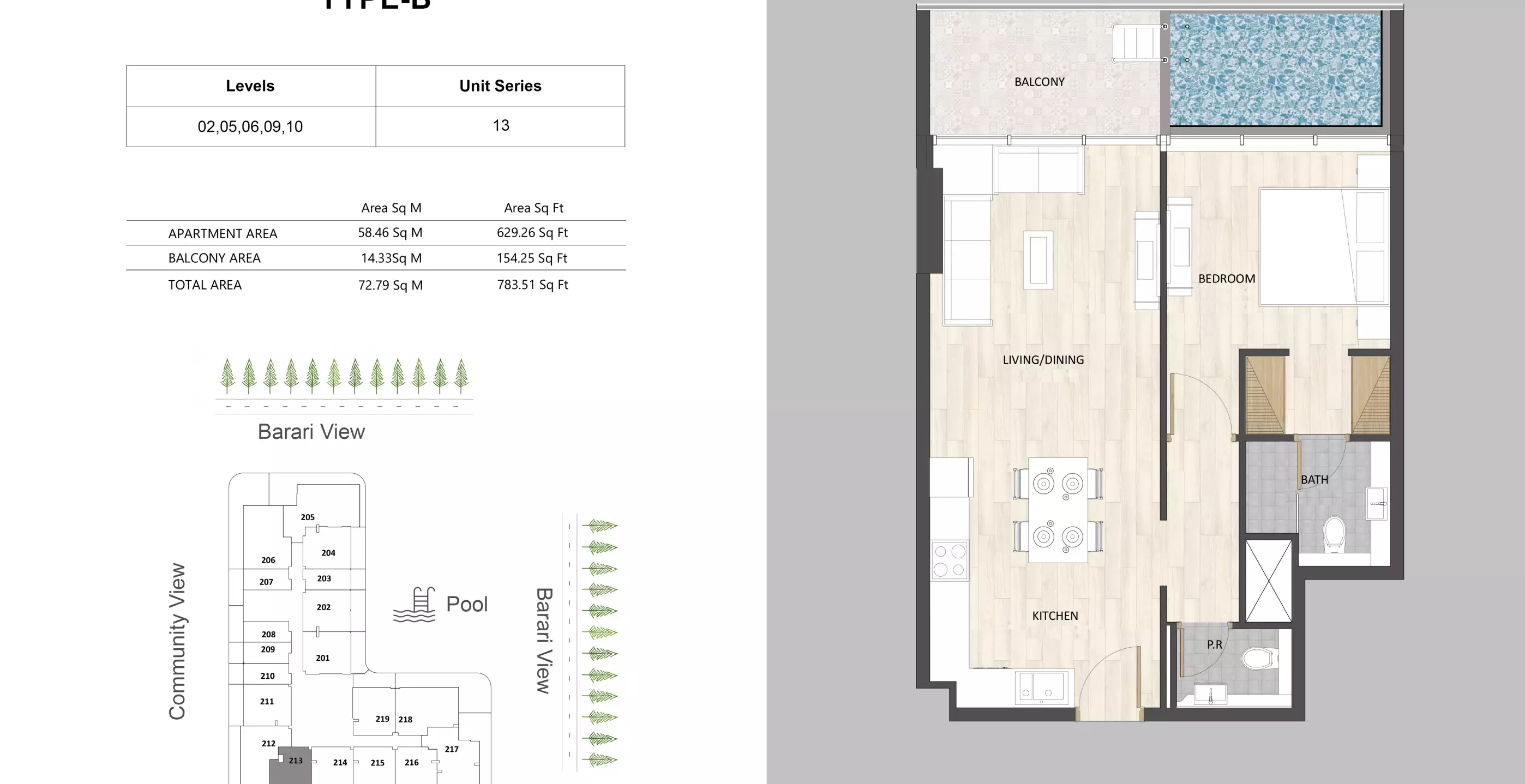 Unit floor plan image