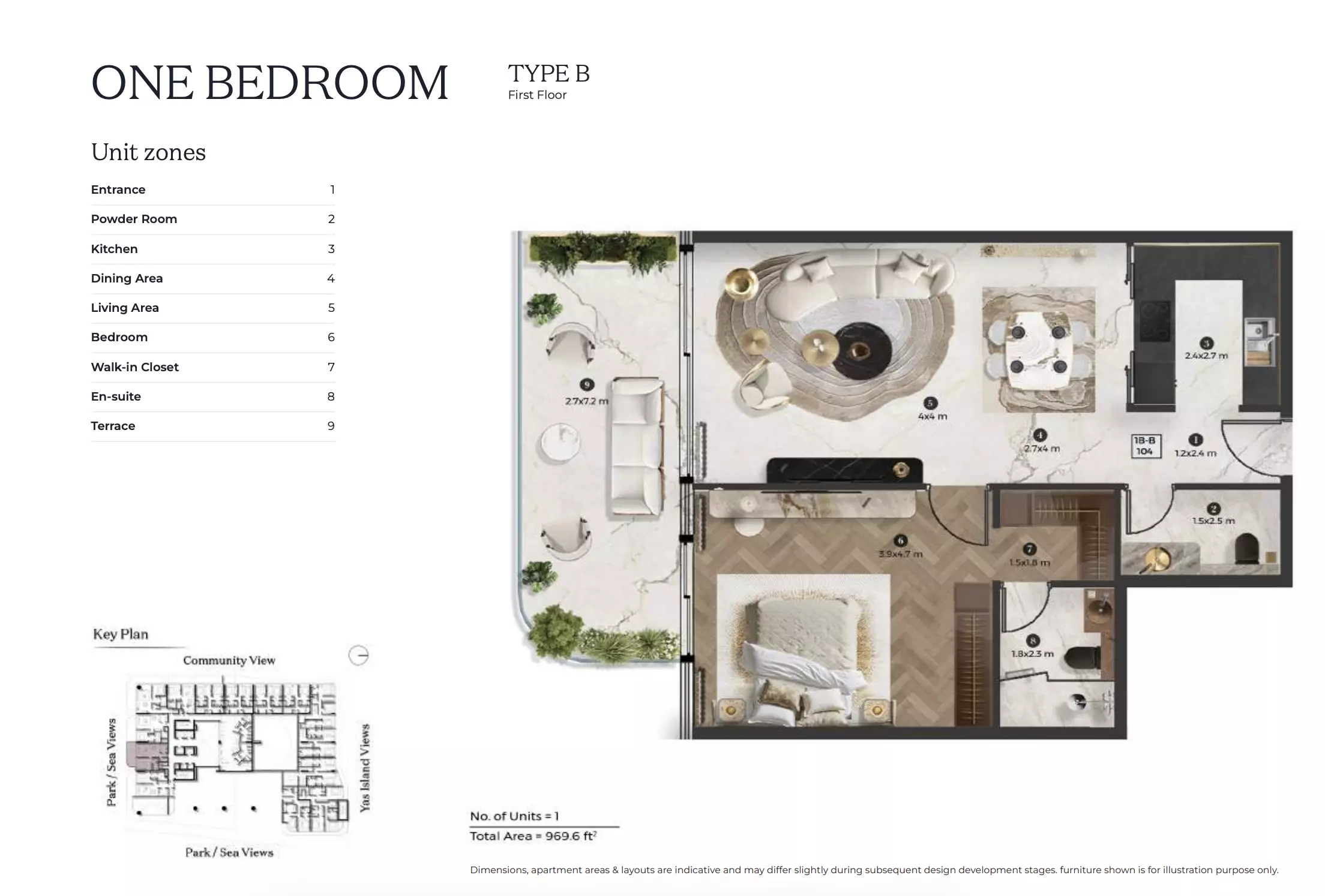 Unit floor plan image