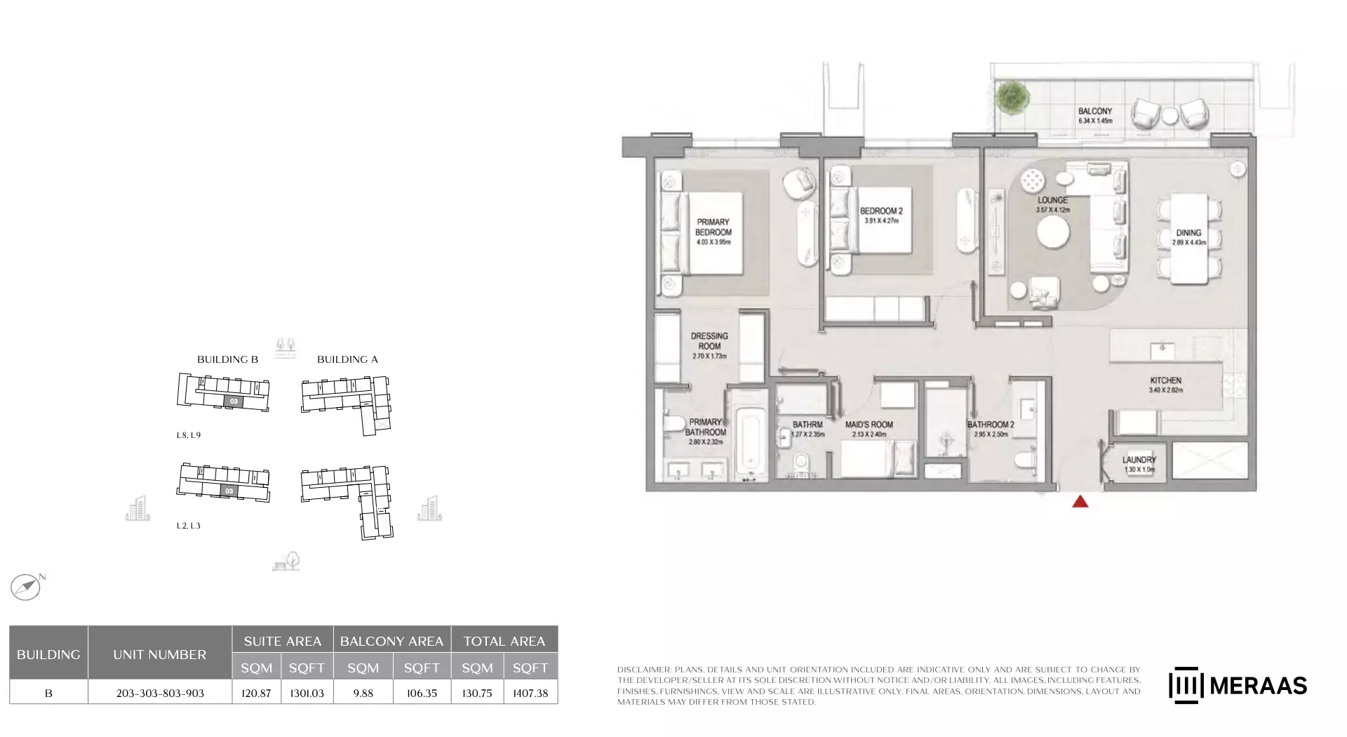 City Walk Crestlane 2 Type 203-Building B, 2 beds