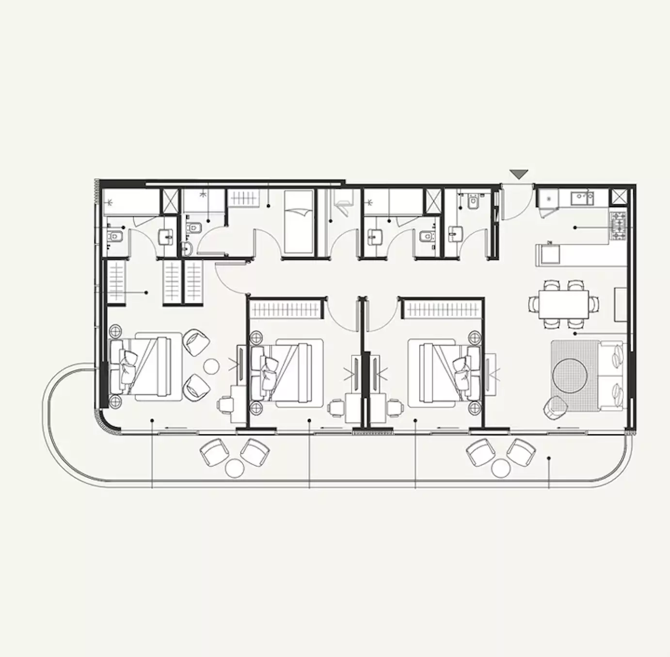 Unit floor plan image
