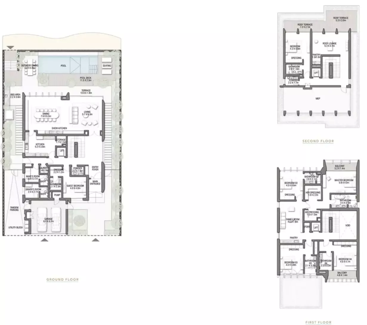 صورة مخطط ارضية الوحدة