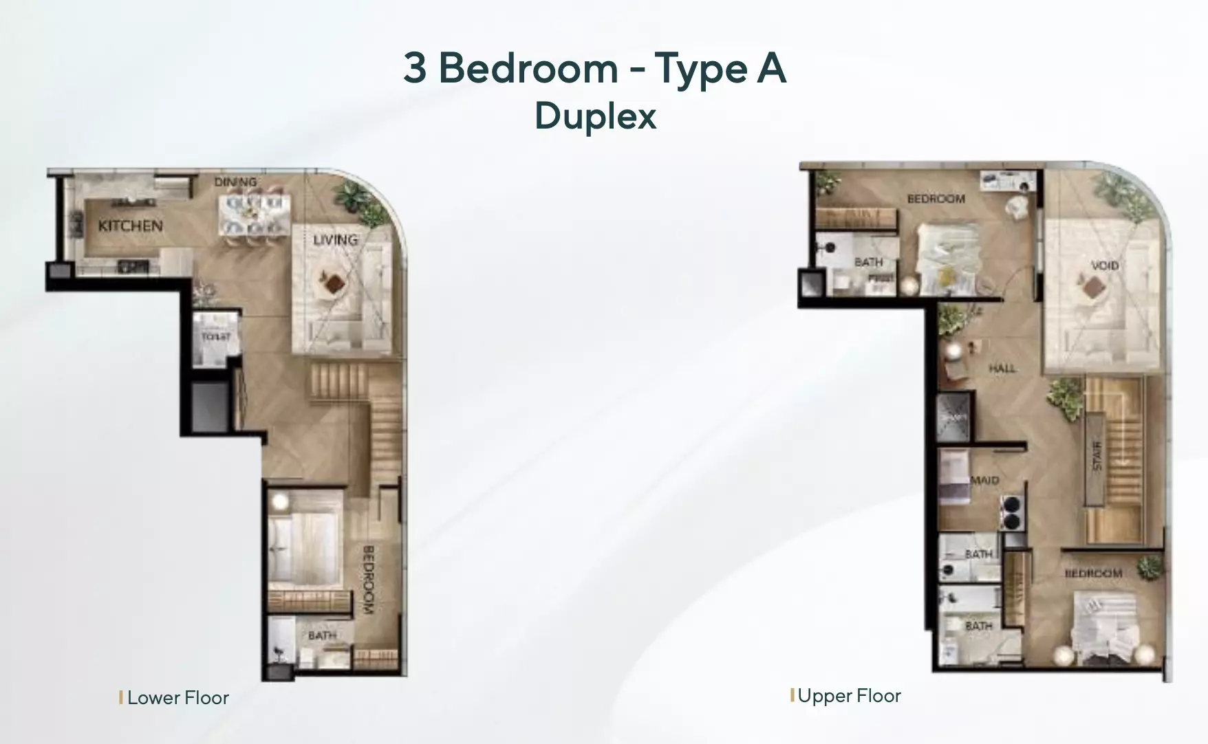صورة مخطط ارضية الوحدة