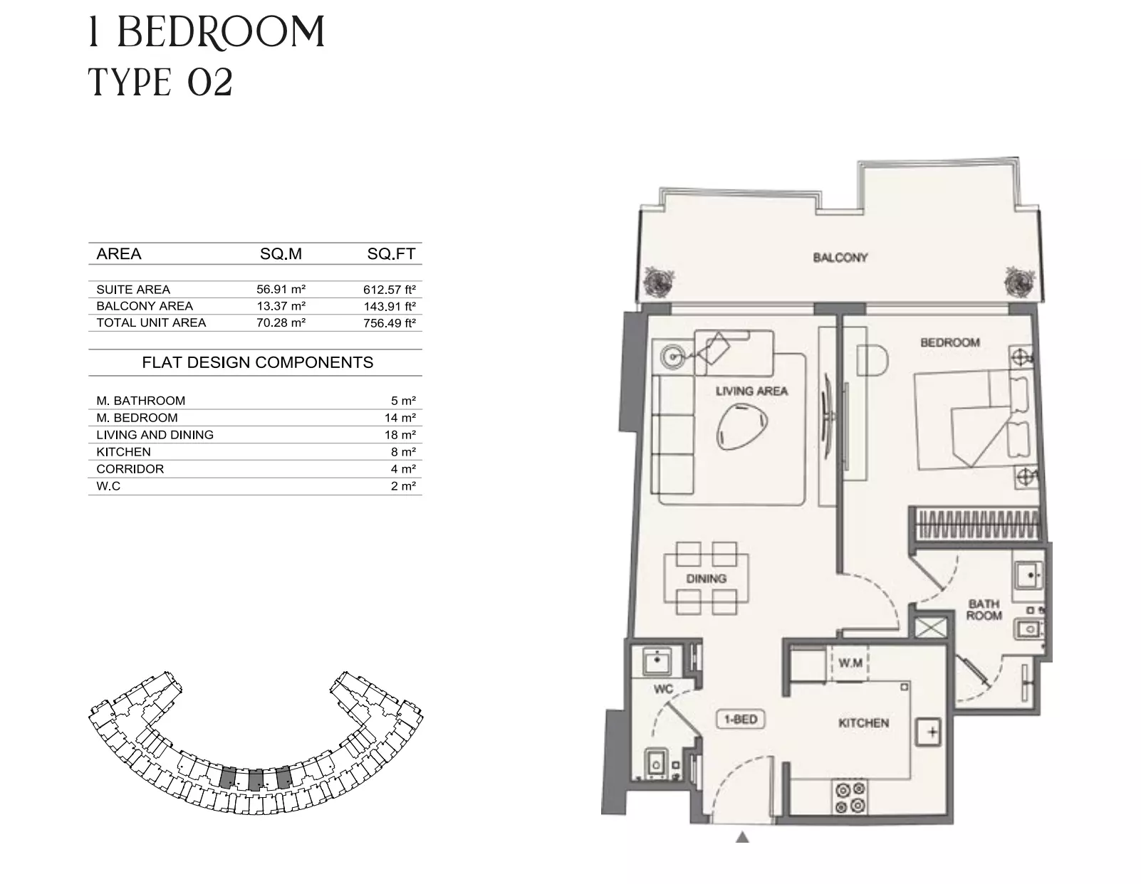 Unit floor plan image