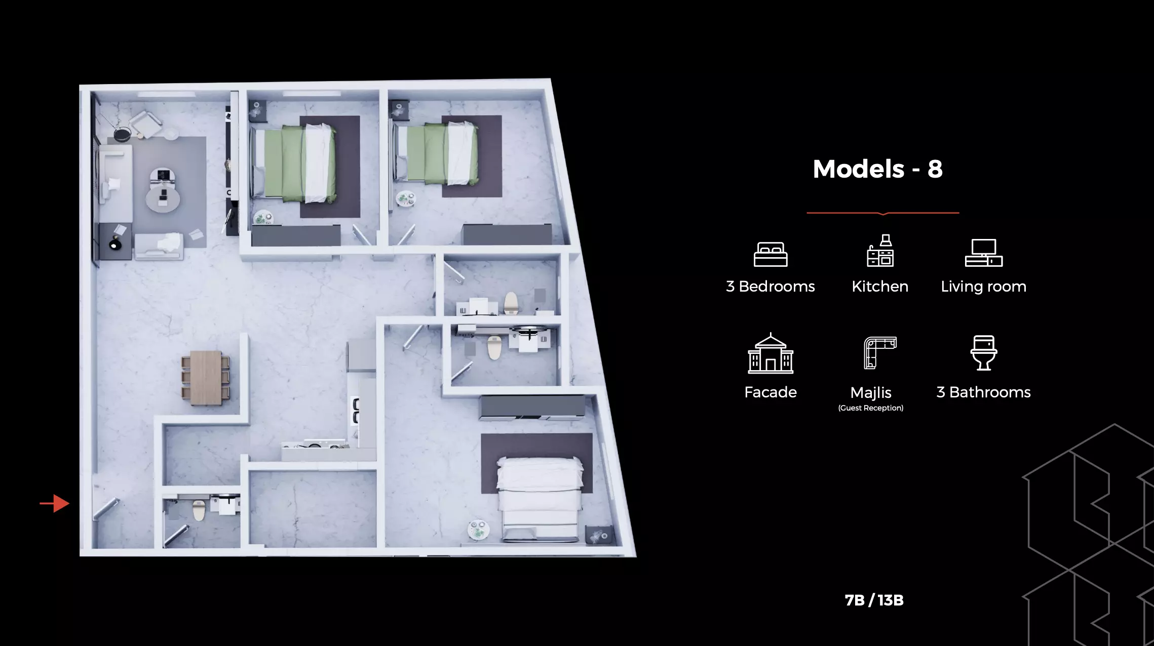 Unit floor plan image