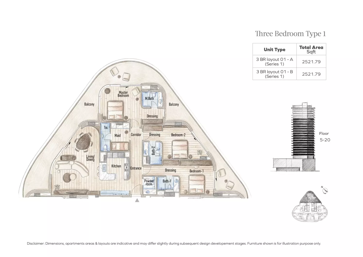 Unit floor plan image