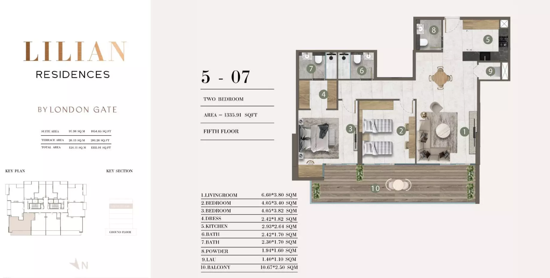 Unit floor plan image