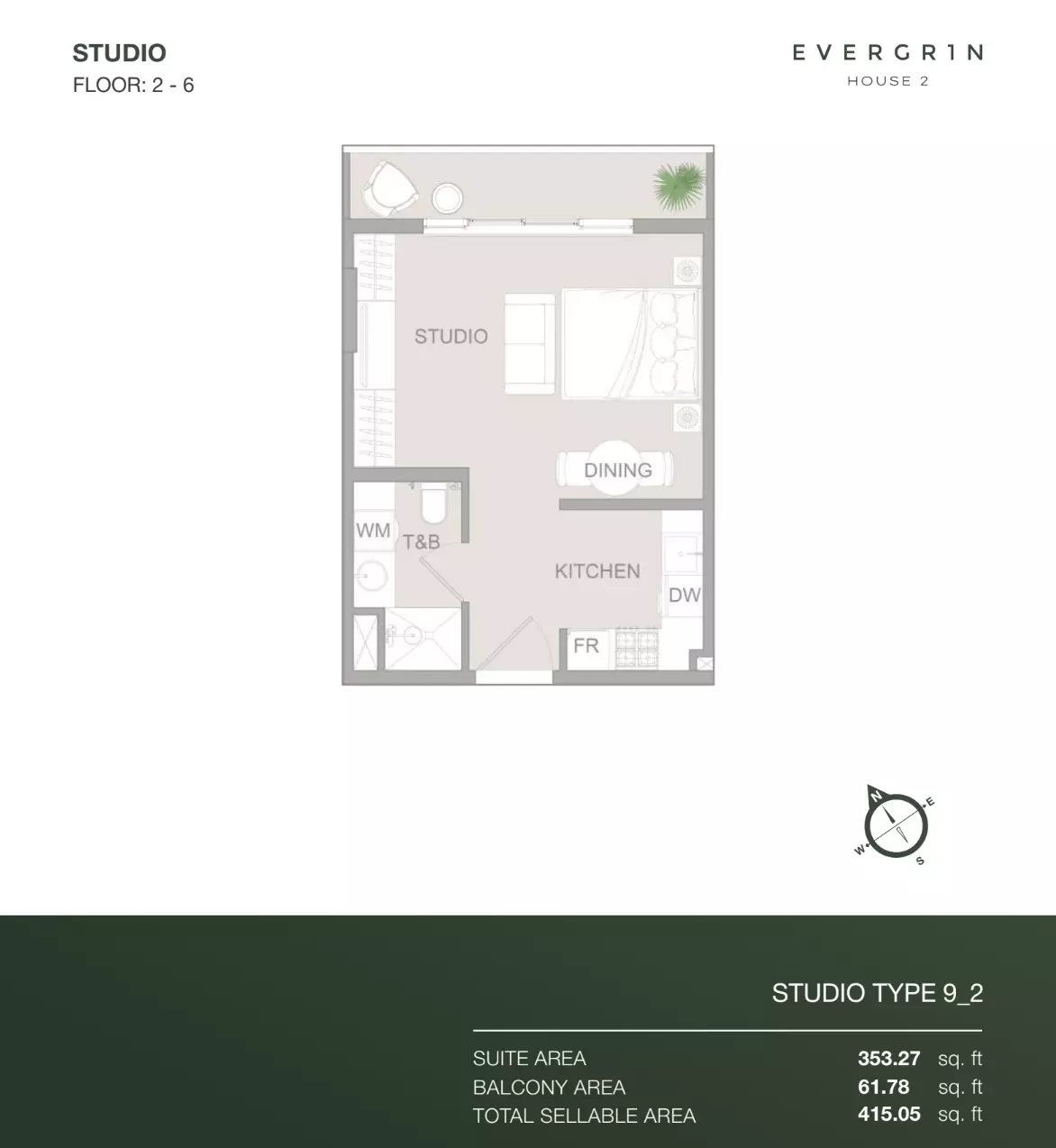Unit floor plan image